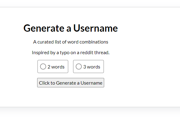 Genetic Username